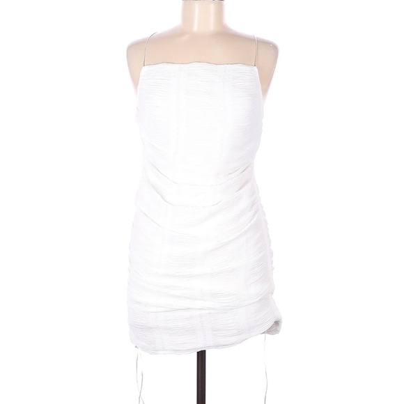 12th Tribe White Open Back Dress - Picture 3 of 6